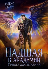 Обложка книги Падшая в академии. Крылья для беглянки